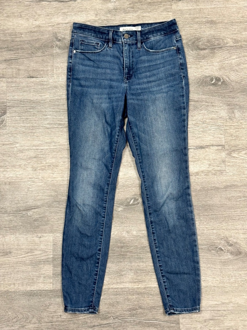 Athleta Sculptek Skinny Jeans Women's Size 6 Blue Medium Wash